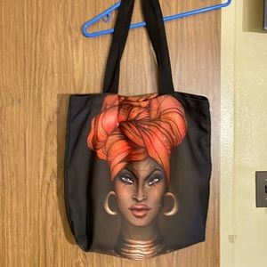 Black African women bag